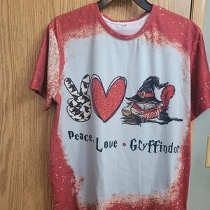 Gryffindor Red Young Adult Shirt